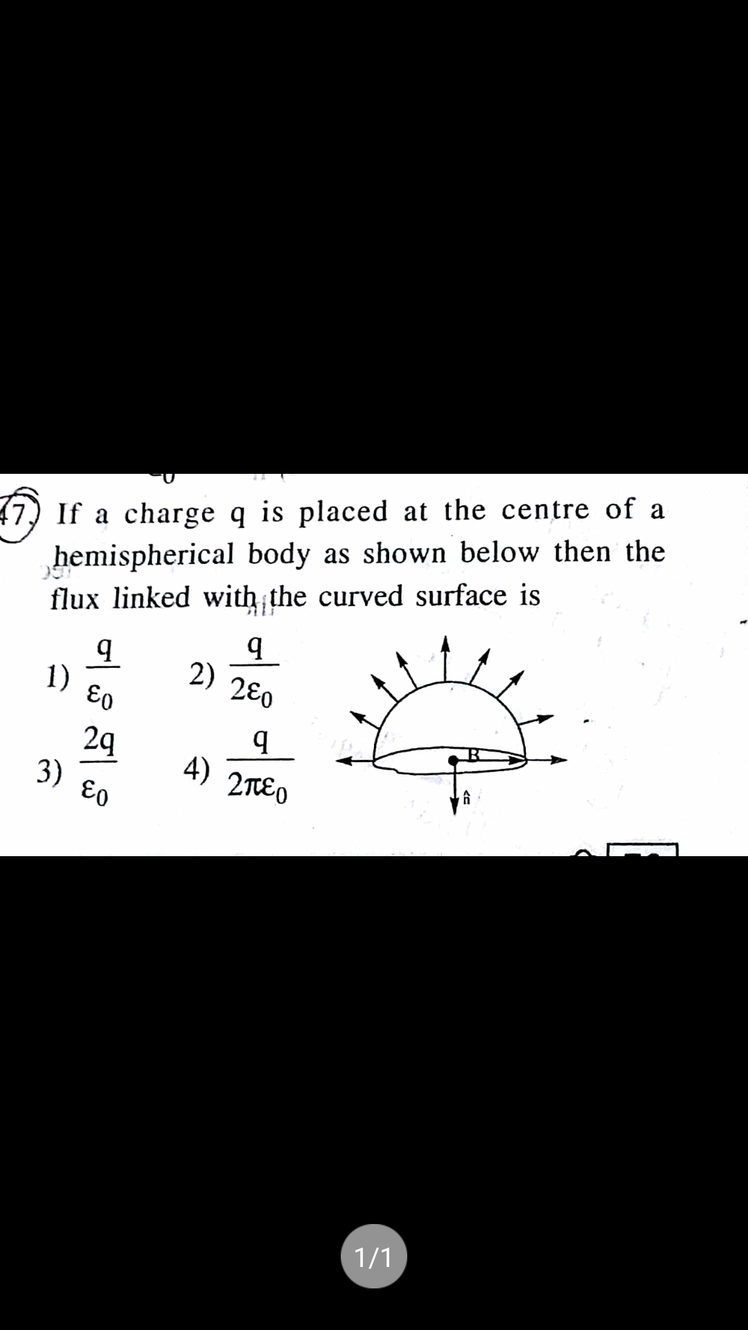 Question image for Good afternoon sir. Answer is 2nd option. Explain